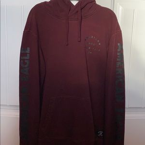 Maroon American Eagle Hoodie!